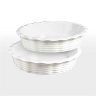Set of Two 9 Inch Porcelain Pie Pans