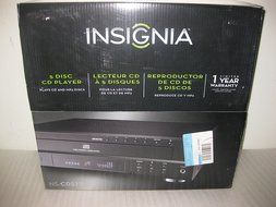 Insignia - 5-Disc CD Changer