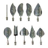 Signstek 10PCS 3D Jelly Flower Art Tools russian tulip nozzles 3D Gelatine/ Jelly Art Tools Jello Gurbias N5