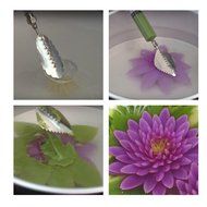 Signstek 10PCS 3D Jelly Flower Art Tools russian tulip nozzles 3D Gelatine/ Jelly Art Tools Jello Gurbias N7