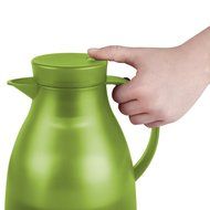 Emsa Thermos Jug "Easy Clean" 33.81 lb oz, Transparent/Green N6