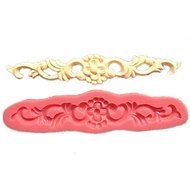 Y&amp;XL&amp;H Mini Flower Relief Cake Border Fondant Cake Molds Chocolate Mould Baking Cake Decoration Tool