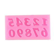 0-9 Number Shaped Cute Silicone Mold Chocolate Fondant Cake Decorating Baking Tool by uGen! Silicone Soap Mold...