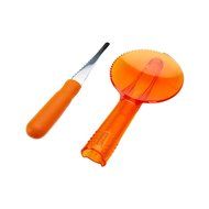 Sweet Creations 04835 Pumpkin Scoop and Knife, Orange