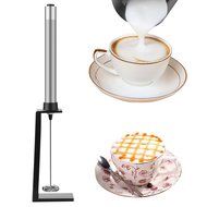 Stainless Steel Electric Milk Egg Handheld Coffee Foamer Wand ,Milk Frothing Pitchers Handheld N5