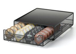 Coffee Pack Rolling Single Drawer, Holds 36 Keurig VUE Packs N3