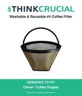Washable and Reusable Cone Coffee Filter