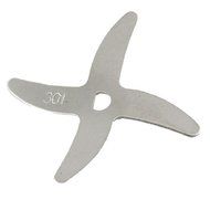 Water &amp; Wood X-Shape Silver Tone Metal Soymilk Grinding Blade