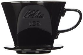 Kalita Ceramic Coffee Dripper (Black) for 2-4 Cups N2