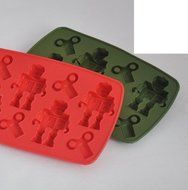 Spring Robot Silicon Chocolate Mousse Dessert Ice Cube Mold Party Wedding N5
