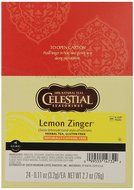 Celestial Seasonings Lemon Zinger Herbal Tea, K-Cup Portion Pack for Keurig K-Cup Brewers, 24-Count N29