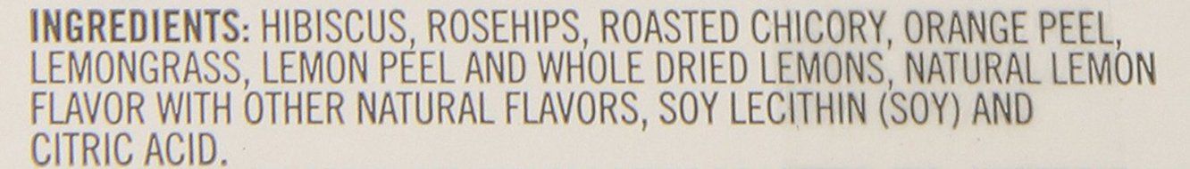 Celestial Seasonings Lemon Zinger Herbal Tea, K-Cup Portion Pack for Keurig K-Cup Brewers, 24-Count N30