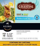 Celestial Seasonings Lemon Zinger Herbal Tea, K-Cup Portion Pack for Keurig K-Cup Brewers, 24-Count N33