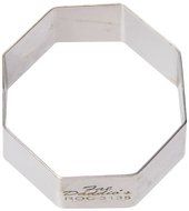 Fat Daddio's Stainless Steel Octagon Cake and Pastry Ring, 8 Inch x 2 Inch