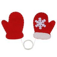 A pair of Christmas Tree Gloves,Morecome Ornament Hanging Pendant Embellishment N3