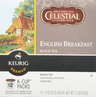 Celestial Seasonings Lemon Zinger Herbal Tea, K-Cup Portion Pack for Keurig K-Cup Brewers, 24-Count N41