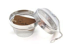Time Roaming 3.5"D stainless steel mesh tea ball infuser N4
