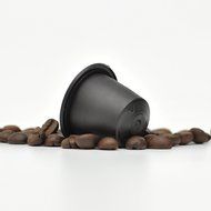C&amp;M 02 - 100pcs Black Color New Empty Capsule Compatbile All Include The Lastest Nespresso Machines (Fillable... N3