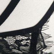 Bra Top ，Beautyvan Comfortable Fashion Women Hollow Translucent Underwear Sheer Lace Strap Lingerie Bra Top Bustier... N2