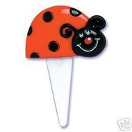 LADYBUG Lady Bug (12) Cupcake Cake Party Pics Picks Decor Toppers Decorations
