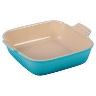 Le Creuset Unisex 3 Qt. Heritage Square Dish Caribbean