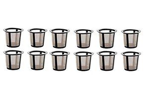 12 Pack Keurig My K-cup Coffee Filter Baskets Reusable Mesh Replacement