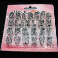 Y&amp;XL&amp;H Bakeware Stainless Steel 26PCS Letter Shaped Cookies Mold Cake &amp; Cookie Cutters N2