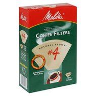 No. 4 Cone Natural Brown Paper Coffee Filter N3