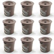 CASSICAT 9 x Solo Coffee Pod Filters Compatible with All 1.0 Keurig K cup coffee system--Reusable Coffee Filter N4