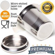 [Premium Quality] Tea Infuser with a Lid / Best Strainer for Loose Leaf Tea / Extra Fine Laser Mesh Tea Steeper... N2