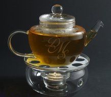 Yama Glass Warmer with Grid (5" in diameter) N2