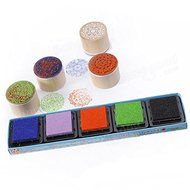 Pink Lizard DIY Craft Foam Ink Stamp Pad For Rubber Stamps Paper Wood Kids N4