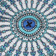 Beautyvan Comfortable Home Car Bed Sofa Large Mandala Floor Pillows Round Bohemian Meditation Cushion Cover Ottoman... N2