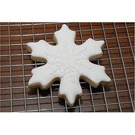 Y&amp;XL&amp;H Snowflake Cake and Cookie Stencil, Xmas Celebration Design Stencils, Fondant Cake Decorating Tools N3