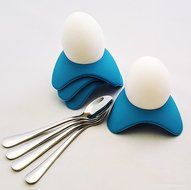 Tea Infuser with Stylish Three Leaf Silicone Handle and Stainless Steel Strainer Ball Filter includes Drip Tray... N37