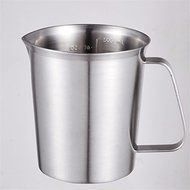 Lautechco Durable Stainless Steel Digital Measuring Cup Scale Measure Cup Kitchen Kitchenware Tools (500ml / 16... N10
