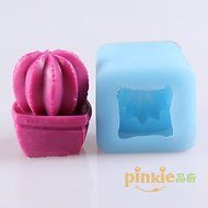 Y&amp;XL&amp;H Cactus Shaped Soap Molds Mooncake Mould Fondant Cake Chocolate Silicone Mold, Decoration Tools Bakeware N4