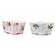 Frills &amp; Frosting Square Tea Party Bakers Molds N2
