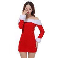Christmas Costume Fancy Dress ,BeautyVan Women Sexy Santa Christmas Costume Fancy Dress Xmas Office Party Outfit N71