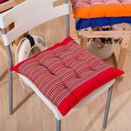 Seat Cushion,Beautyvan Seat Cushion Comfort Coarse Cloth Cotton Stripe Chic Pads Room Soft Chair Office (Blue) N3