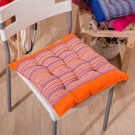 Seat Cushion,Beautyvan Seat Cushion Comfort Coarse Cloth Cotton Stripe Chic Pads Room Soft Chair Office (Blue) N4