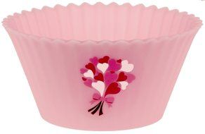 Tovolo Spatulart Cupcake Molds - Hearts N4
