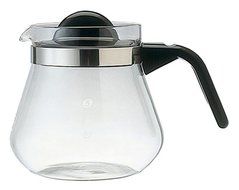 800 6 cups of Melitta coffee pot glass Lina (japan import)