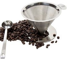 Drip Coffee Maker + Spoon by Bar Brat / Fastest Way To Make Coffee / Free 110 Cocktail Recipe Ebook Included /... N4