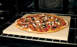 Pizzacraft 15" Square Cordierite Baking/Pizza Stone - For Oven or Grill - PC9897 N5