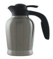 Stanley Commercial 10-00008-000 ErgoServ Carafe, 1.5 Liter (50.7 oz.), Brushed Stainless/Black