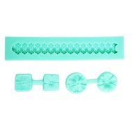 Seven Silicone Icing Mould Flower Trim Bugs Decorative Sugarpaste Cupcake Toppers by Kurtzy TM N2