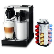 DeLonghi Lattissima Nespresso Pro Stainless Steel Capsule Espresso and Cappuccino Machine with Bonus 30 Capsule...