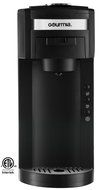 Gourmia GC-150 JavaMaster 2-in-1 K-Cup and Ground Coffee Single Serve Coffee Maker with Hydroforce Extraction... N5