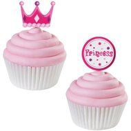 Wilton Decorations Fun Pix 3&quot; Princess 12pc